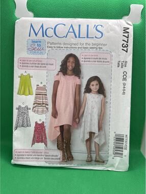 McCall's M7737 Girls' Dress- pb2